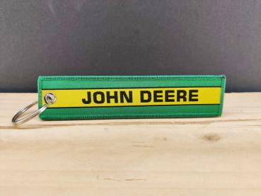 John Deere Oldtimer Traktor Schlüsselanhänger gewebt